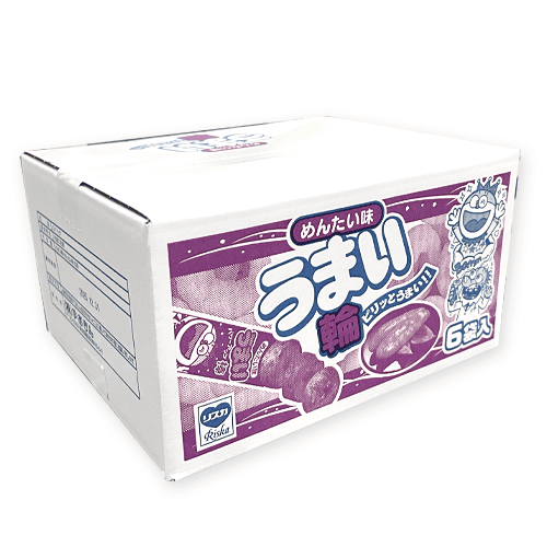 うまい輪めんたい味シェアBOX※賞味期限:2025/12/31