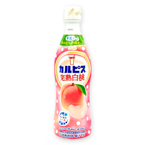 「カルピス 完熟白桃」プラボトル470ml※賞味期限:2026/04/11