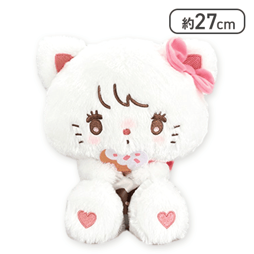ムース】mikko×Sanrio characters ドーナツデザインBIGぬいぐるみ1