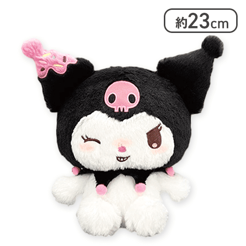 【クロミ】mikko×Sanrio characters ドーナツデザインBIGぬいぐるみ2