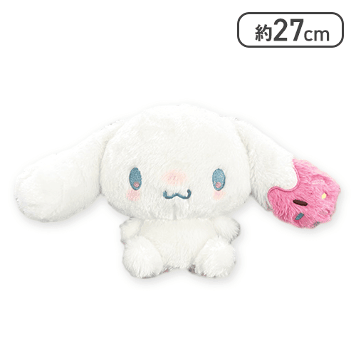 シナモンロール　ドーナツデザイン　ビックぬいぐるみ シナモロール】mikko×Sanrio characters ドーナツデザインBIG