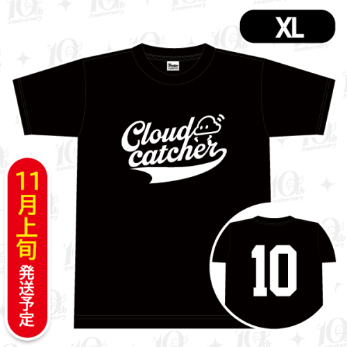 【ブラック/XL】10thオリジナルTシャツ　※11月上旬発送予定