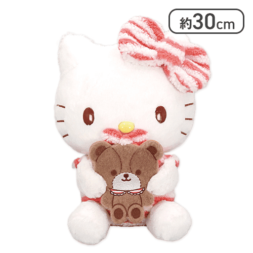 ハローキティ ふわふわパジャマBIGぬいぐるみ