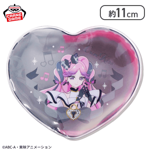 【キュアキッス】キミとアイドルプリキュア♪ ハート型クリアポーチ