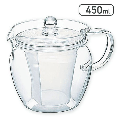 ハリオ 茶茶急須 角450ml