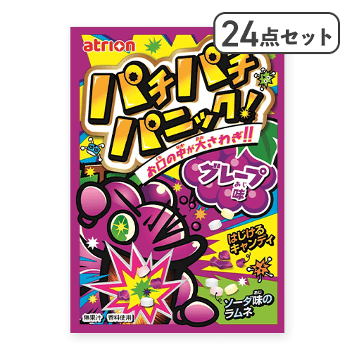 【24点セット】パチパチパニックグレープ※賞味期限:2027/03/31
