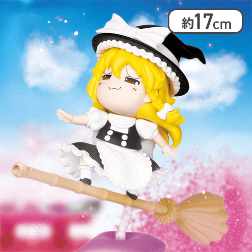 東方Project　ゆっくり風デフォルメフィギュア霧雨魔理沙
