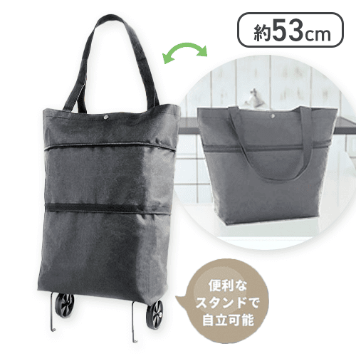 折りたためるキャリーバッグ