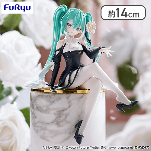 初音ミク ぬーどるストッパーフィギュア FlowerFairyー白薔薇ー