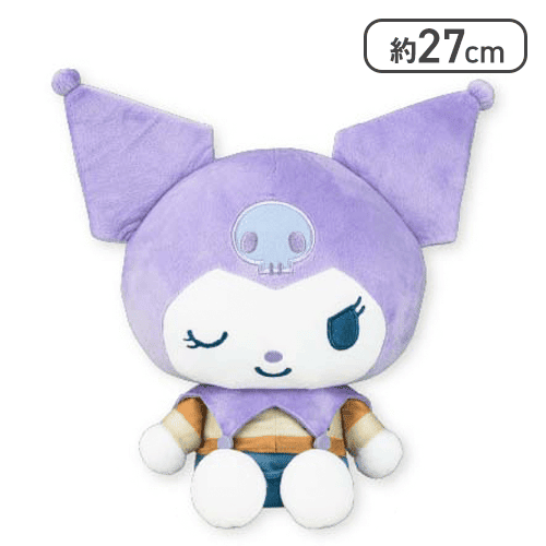 【クロミ】サンリオキャラクターズ グレイッシュハングアウトドールBIGタイプ2