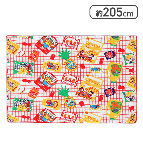 ディズニーキャラクター Pop Pop Supermarket！ 大きな毛布