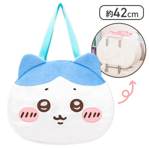 【1人1個まで】【ハチワレ】ちいかわおかおBIGボストンバッグ1
