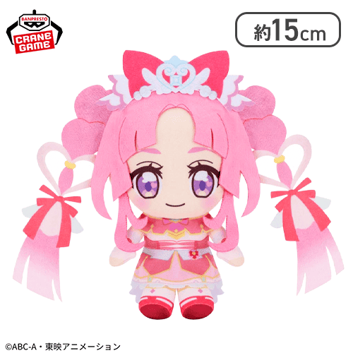 【キュアミスティック】名探偵プリキュア！ コロっとまんまる プリフェイスぬいぐるみvol.1