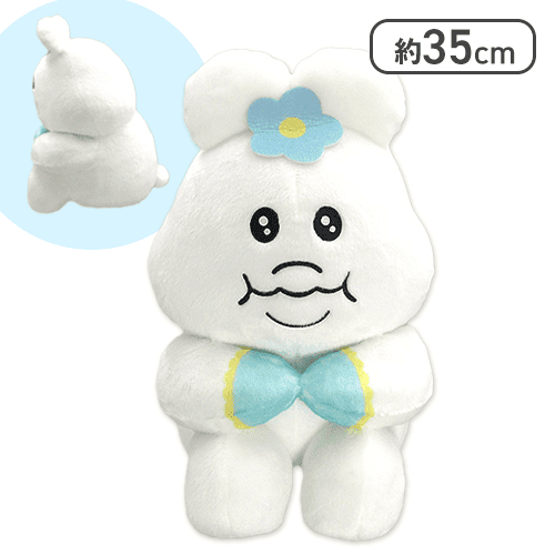 んぽちゃむ 座りますが？BIGぬいぐるみ