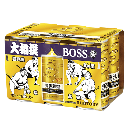 ボス 贅沢微糖 6缶パック ※賞味期限:2027/02/28