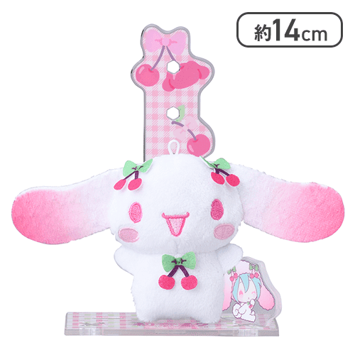 【シナモロール】初音ミク×シナモロール アクぬい For Amusement 桜Ver.