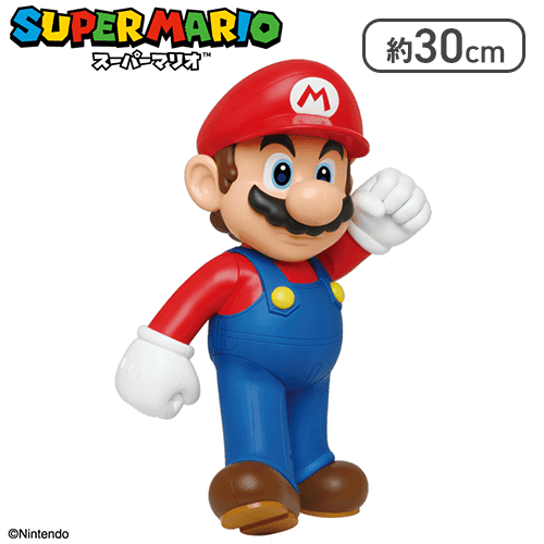 【1人1個まで】スーパーマリオ ビッグアクションフィギュア マリオ