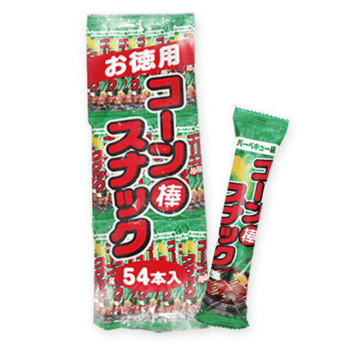 【バーベキュー】徳用コーン棒スナック54本入※賞味期限:2027/05/16