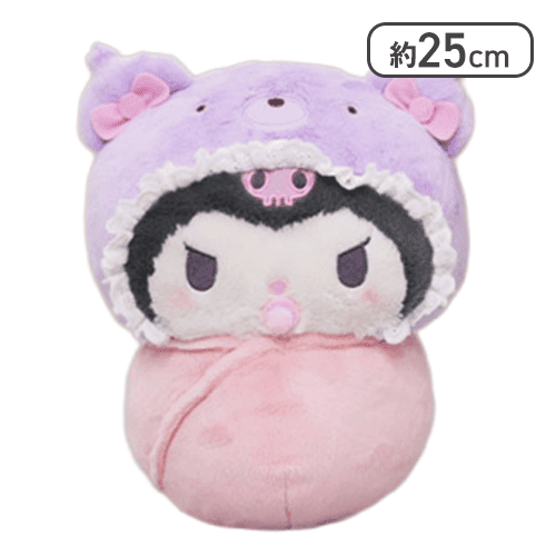 クロミ】サンリオキャラクターズ ラテクマベビーおくるみBIGぬいぐるみ