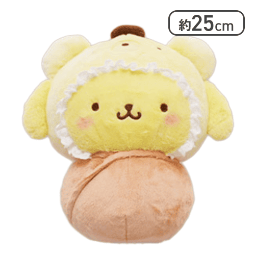 ポムポムプリン】サンリオキャラクターズ ラテクマベビーおくるみBIG