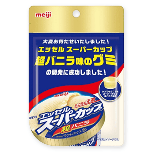 エッセルスーパーカップ超バニラ味グミ※賞味期限:2026/11/30＜50CPキャッチャー＞