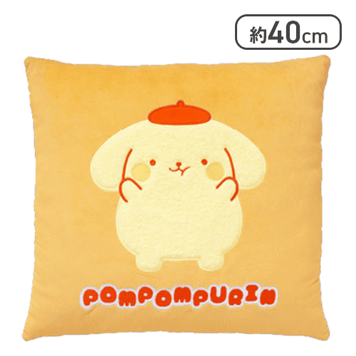 【ポムポムプリン】サンリオキャラクターズ ぷにきゅきゅもこっとクッション