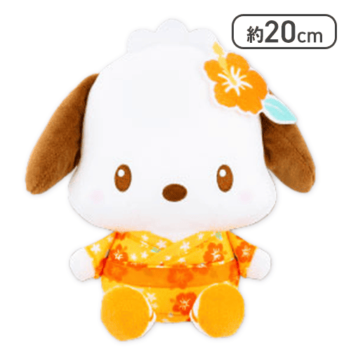 【ポチャッコ】サンリオキャラクターズ ハイビスカス浴衣ちょいデカドール