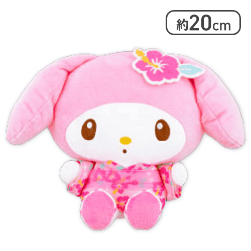 【マイメロディ】サンリオキャラクターズ ハイビスカス浴衣ちょいデカドール