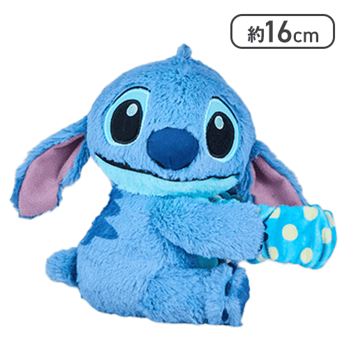 【スティッチ】ディズニーキャラクター ぬいぐるみシュシュバンド