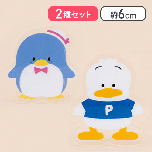 【タキシードサム＆あひるのペックル】サンリオキャラクターズ ミニアクリルブロック