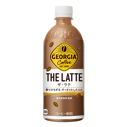【単品配送不可】1本：ジョージア カフェラテ PET 500ml※賞味期限:2027/01/31