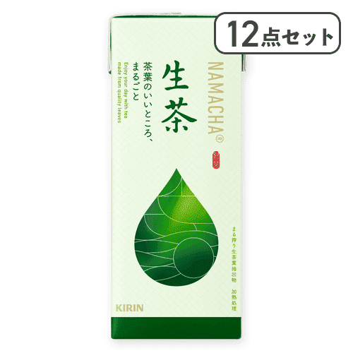 【12点セット】生茶 250ml LLスリム※賞味期限:2027/01/20
