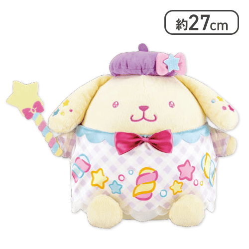 【ポムポムプリン】サンリオキャラクターズ マシュマロミルキーウェイドールBIGタイプ2