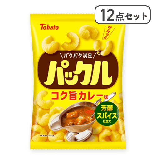 【12点セット】パックル コク旨カレー味※賞味期限:2026/12/26