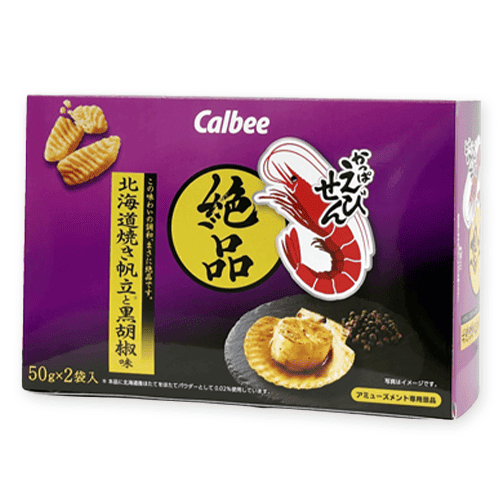 トレジャーBOX2 絶品かっぱえびせん北海道焼き帆立と黒胡椒味※賞味期限:2026/11/30