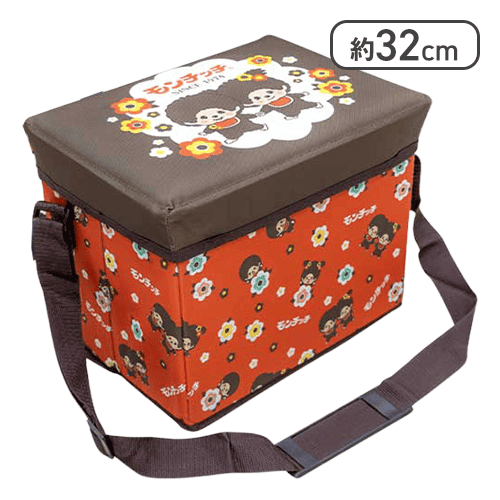 【ブラウン】モンチッチ 保冷保温BOXチェア