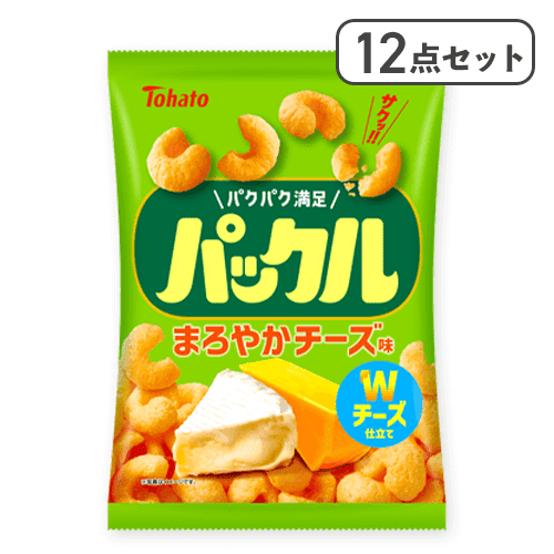 【12セット】パックル まろやかチーズ味※賞味期限:2027/01/29