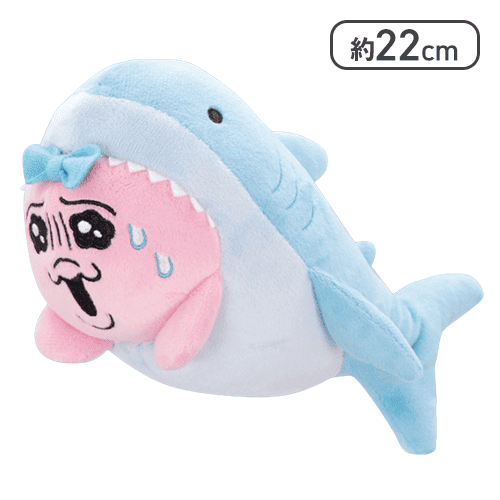 【サメ】おぱんちゅうさぎ おぱんちゅ水族館　うみのいきものぬいぐるみ