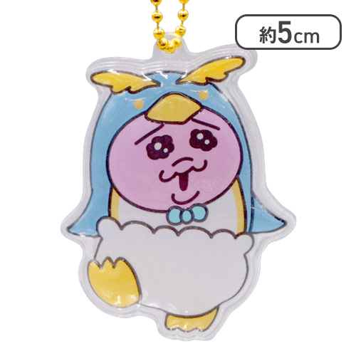 【ペンギン】おぱんちゅうさぎ おぱんちゅ水族館　ぷっくりアクリルキーホルダー