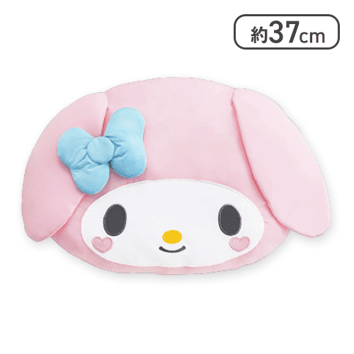 【マイメロディ】サンリオキャラクターズ ハートほっぺひんやりフェイスクッション 