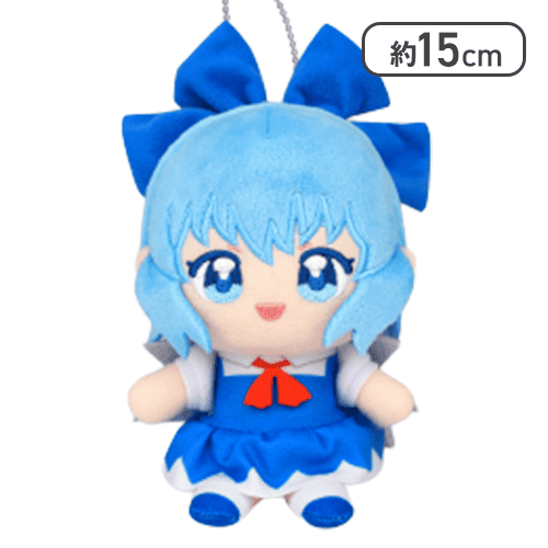 【チルノ】東方Project　ぬいぷりけおすわり4