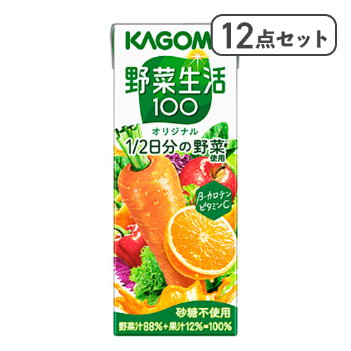 【12点セット】野菜生活100 オリジナル※賞味期限:2027/06/19