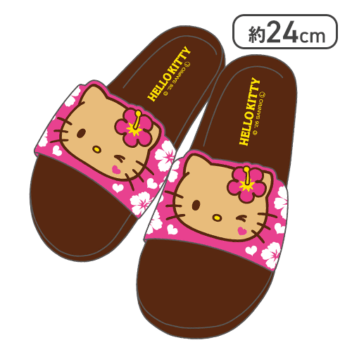 【ハイビスカス】ハローキティ シャワーサンダル2