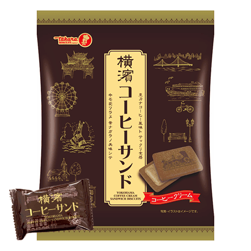 【単品配送不可】横濱コーヒーサンド※賞味期限:2027/04/04＜50CPキャッチャー＞