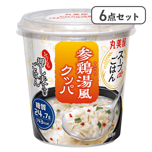 【6点セット】スープdeごはん参鶏湯風クッパ※賞味期限:2027/06/04