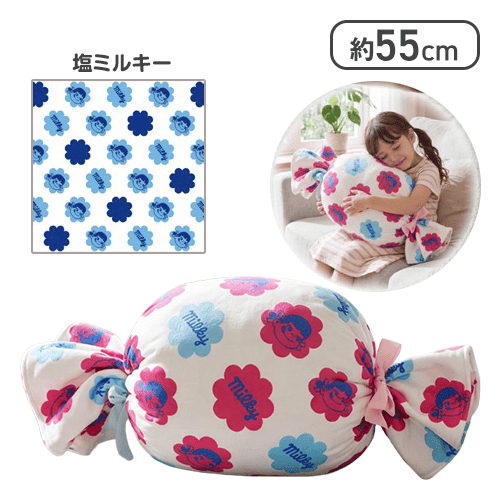 【塩】もちぷに ミルキーBIGぬいぐるみアソート