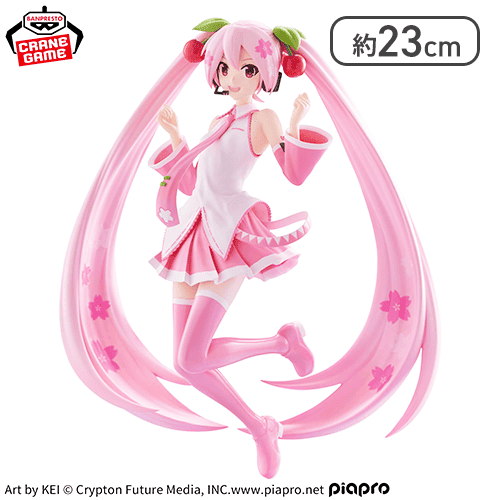 【1人1個まで】桜ミク BANPRESTO EVOLVE 桜ミクフィギュア
