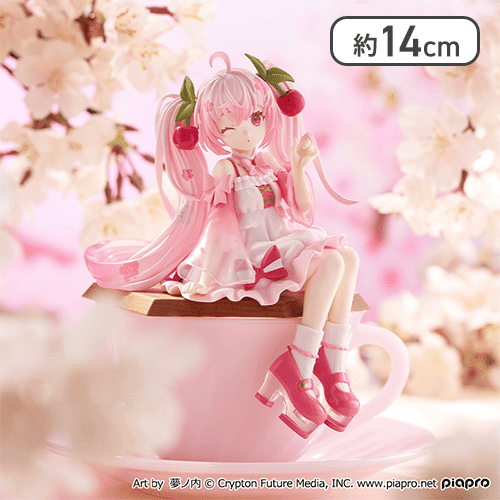 【1人1個まで】初音ミク ぬーどるストッパーフィギュアー桜ミク2025ウィンクー