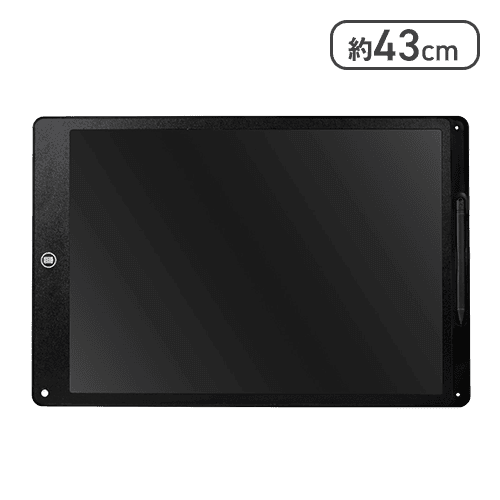 【ブラック】ギガBIGMAX電子メモタブレット20インチ