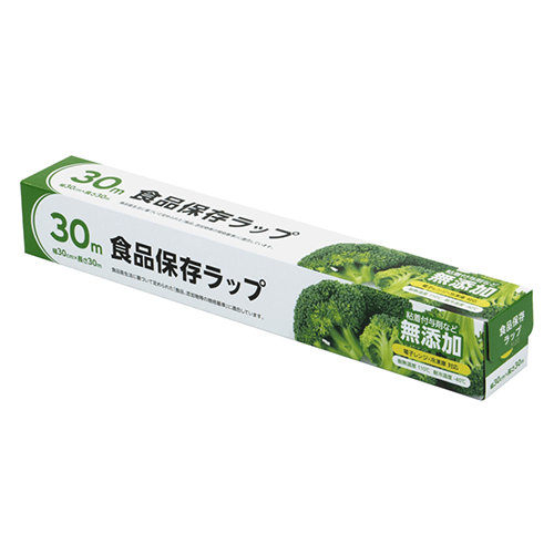 【単品配送不可】食品保存ラップ３０ｃｍ×３０ｍ＜50CPキャッチャー＞